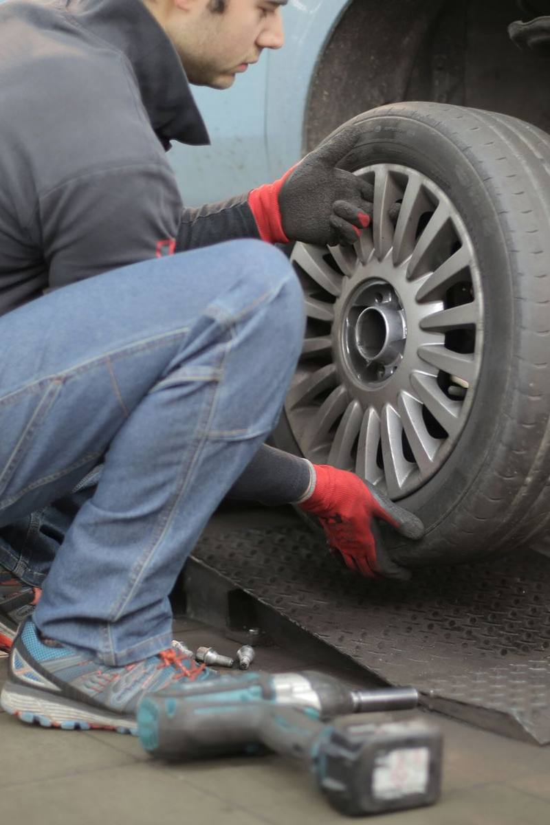 Tire Change in San Jose
